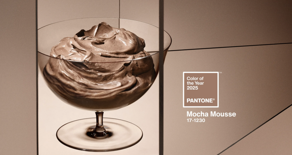 Pantone Color of the Year 2025 Mocha Mousse